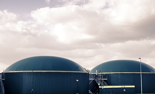 Biogas energy Germany.