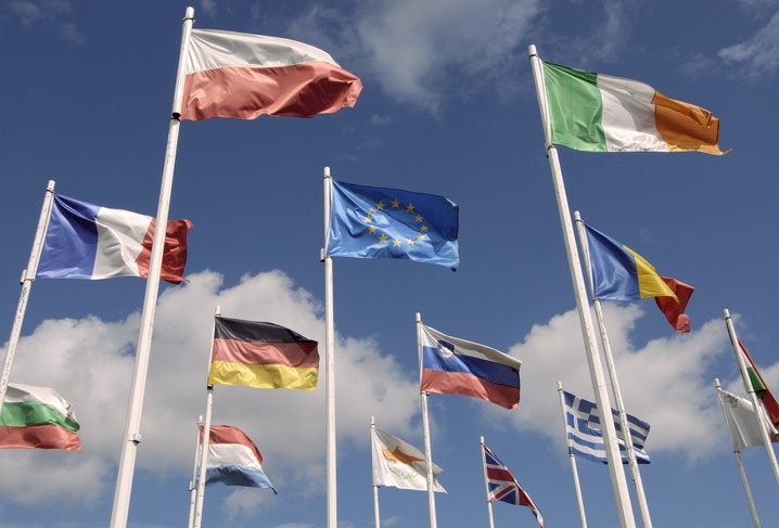 European Union Flags