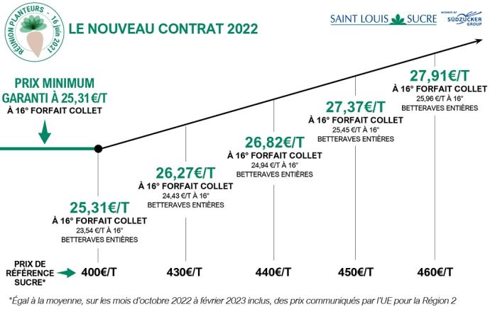 fiches Contrat Saint Louis Sucre 2022