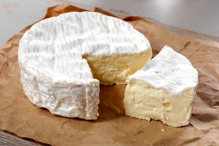 Camembert cheese traditional Normandy French, a dairy product
