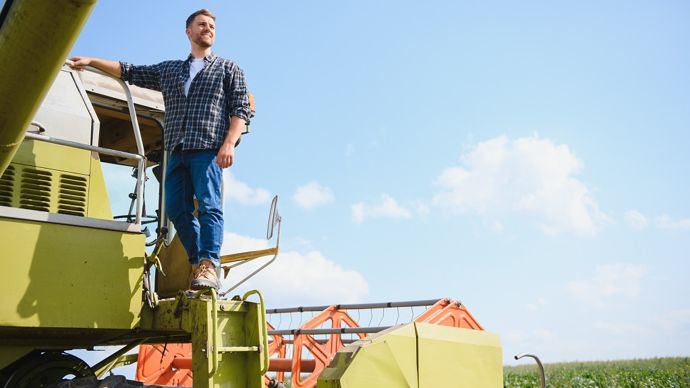 agriculteur-moisson